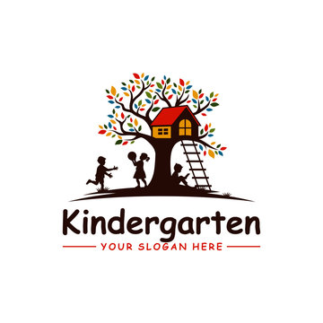 Kids Kindergarten Logo Templates