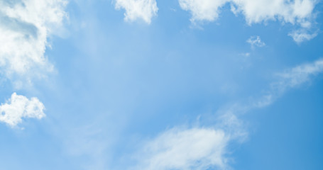 Naklejka premium 青空