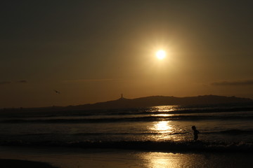 Atardecer en chile