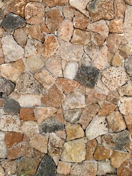 Fondo y textura de pared de piedra 