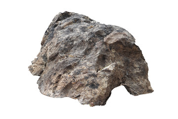 A group of stones rock lay isolated on white background,clipping paths