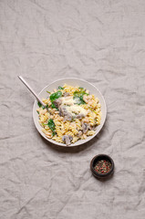 Pasta with vegetables