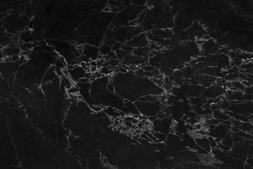 black marble patterned texture background , abstract marble in natural patterned.
