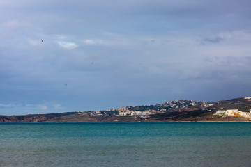 Coast, sea and dramatic sky