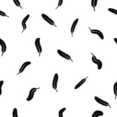 feather seamless pattern background icon.