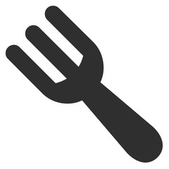 Obraz premium Fork button icons