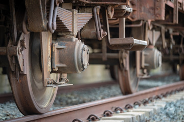 Old train details