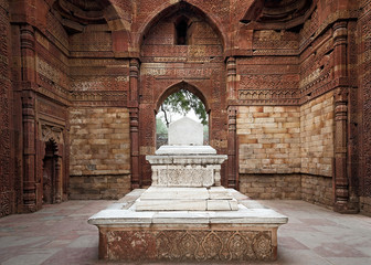 Iltutmish's Tomb at Qutub Complex, Delhi, India