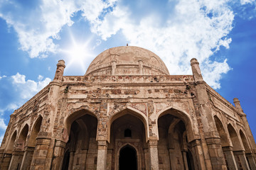 Fototapeta na wymiar Adam Khan's Tomb, Delhi, India