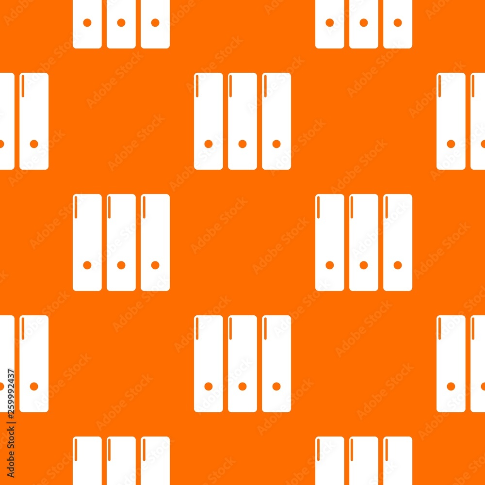 Poster office folder pattern vector orange for any web design best