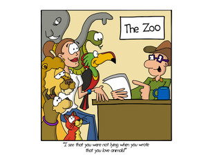 Job interview at the zoo
