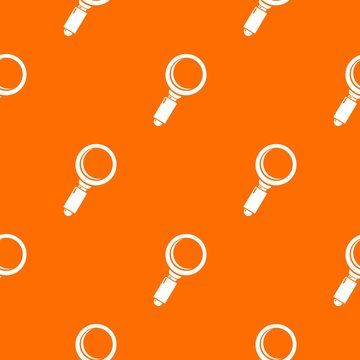 Loupe pattern vector orange for any web design best