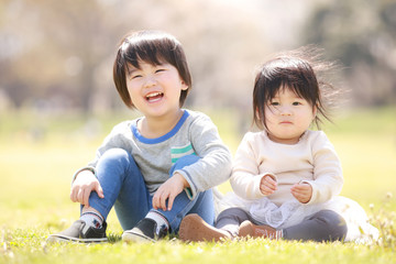 笑顔の子供たち