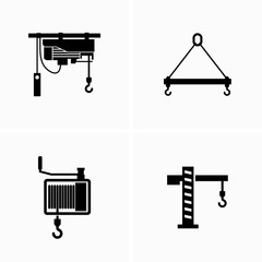 Lifting equipment, gear - Vector