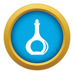 Carafe icon blue vector isolated on white background for any design