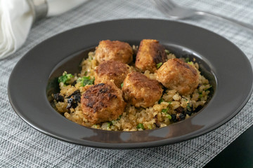 Hungarian pork meatballs