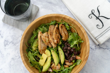 Southwestern chicken salad