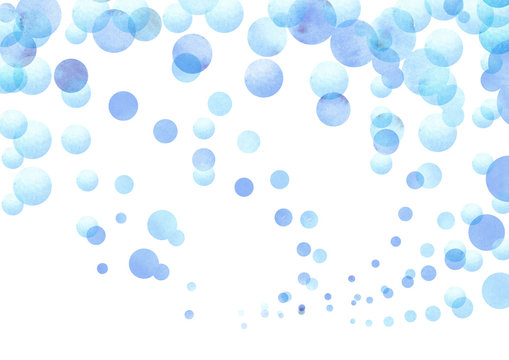 水彩水玉イメージ青 Stock Illustration Adobe Stock 水彩水玉イメージ青 Stock Illustration Adobe Stock
