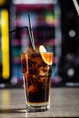 cocktail in the bar