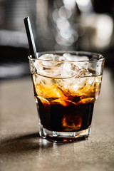 cocktail in the bar