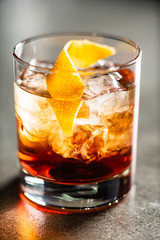 cocktail in the bar