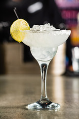 cocktail in the bar