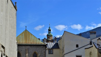 Fototapeta na wymiar Hall in Tirol
