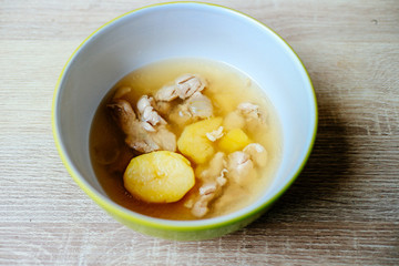 delicious chicken soup