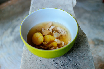 delicious chicken soup