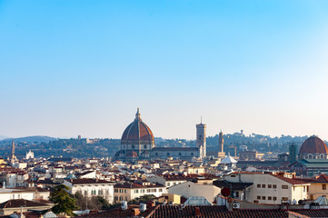 Fototapeta na wymiar Firenze cattedrale di Santa Maria del Fiore