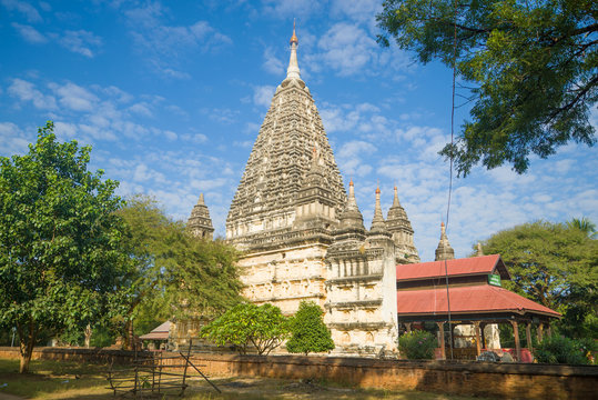 Mahabodhi Paya is an ancient Hindu temple in Bagan. Myanmar (Burma)