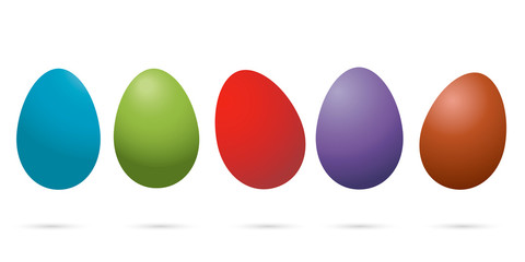 EASTER COLORED EGGS