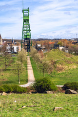 coal tower in erin park at ruhr area in castrop rauxel