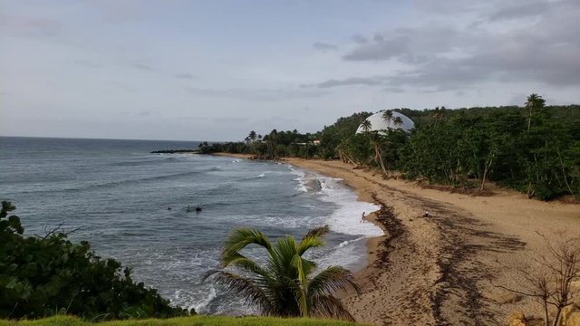 Playa en Rincon, Puerto Rico