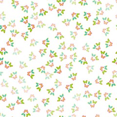 Several beautiful multicolored butterflies on the background. Seamless Wallpaper pattern.  The ability to stretch to any size in all directions without loss of quality.  Vector illustration. 