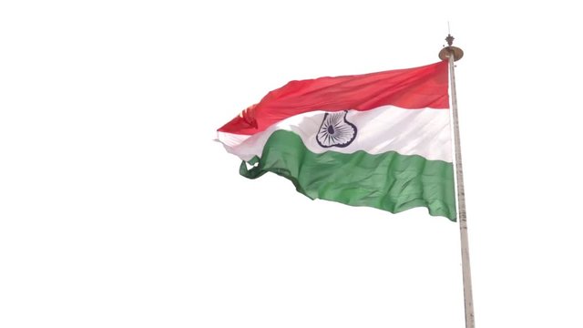 Flag Flapping in Wind