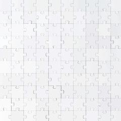 Jigsaw three dimensional background, 3d rendering