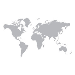 Fototapeta na wymiar WORLD MAP