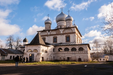 Fototapeta na wymiar Russia. The old temple.