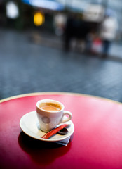 tasse de café bistrot Paris