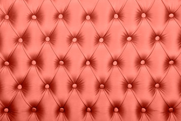 Pink capitone tufted fabric upholstery texture