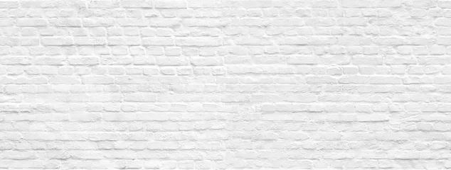 Tapeten Nahtloses Muster des weißen Backsteinmauerhintergrundes © Soho A studio