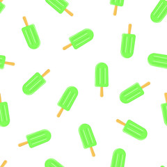 seamless pattern with ice cream