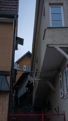 Fototapeta na wymiar Vintage German alley