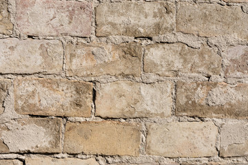 Old brick wall background