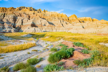 Badlands National Park in South Dakota, USA
