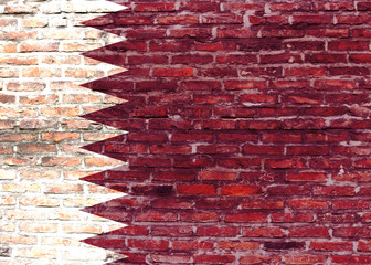 Flaga Kataru - graffiti © Edwardkarczmarski