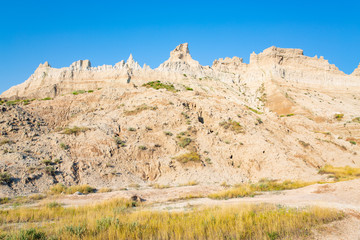 Fototapeta na wymiar Badlands National Park in South Dakota, USA
