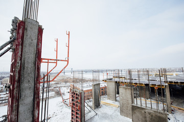 New multi-storey building under construction