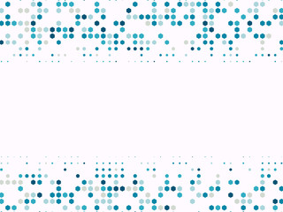 Halftone dots background. Geometrical pattern with circles. Vector illustration